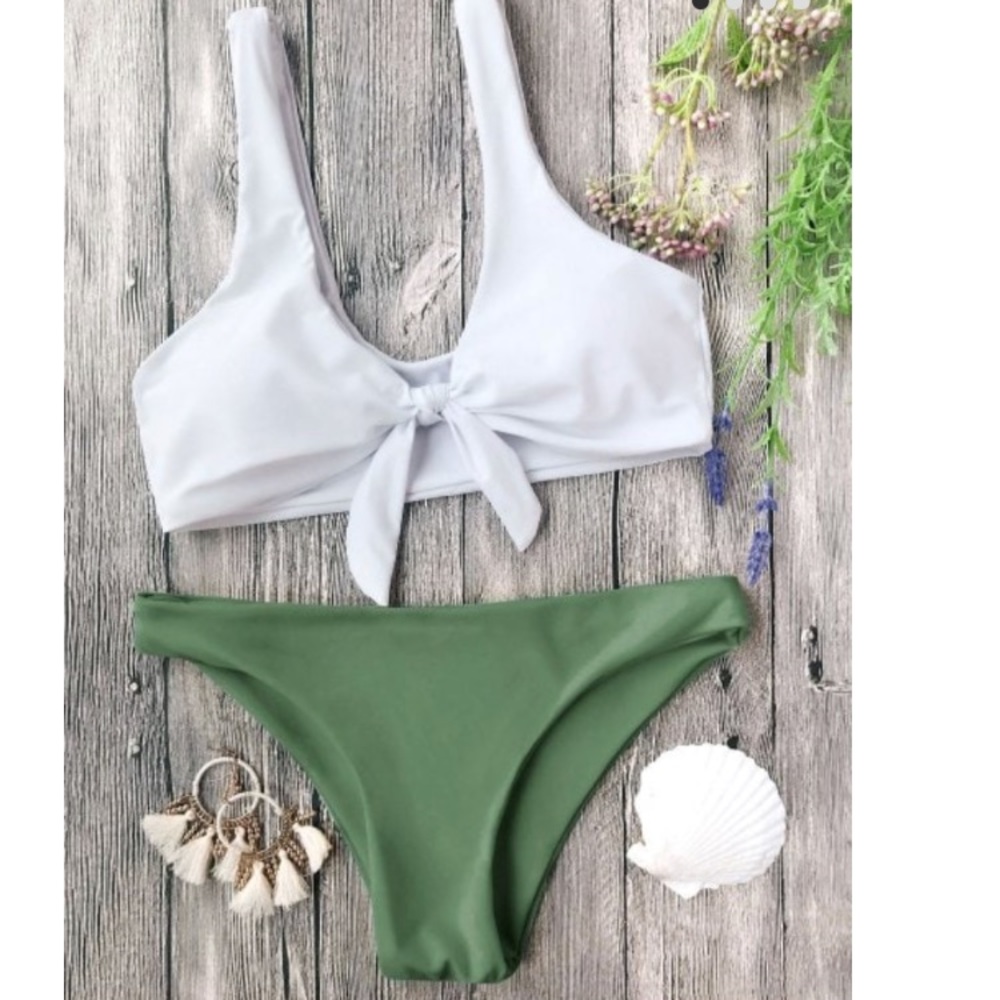 Sexy tie bikini